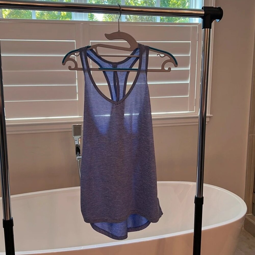 Periwinkle workout tank